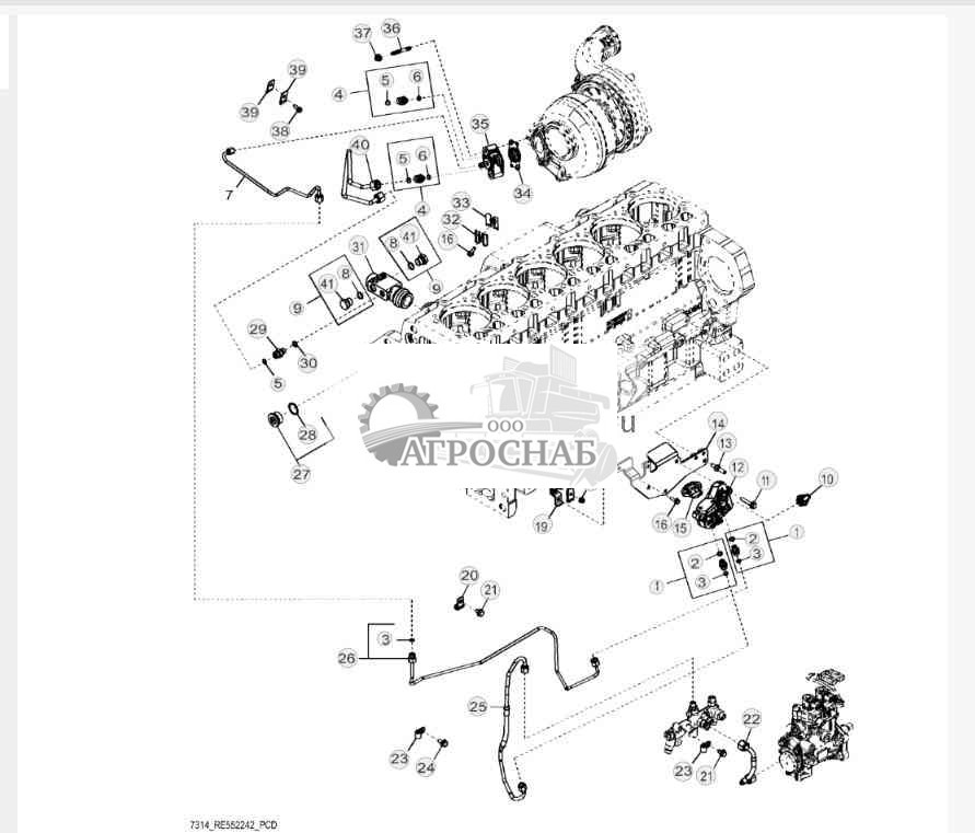 7314 Система дозирования топлива 
